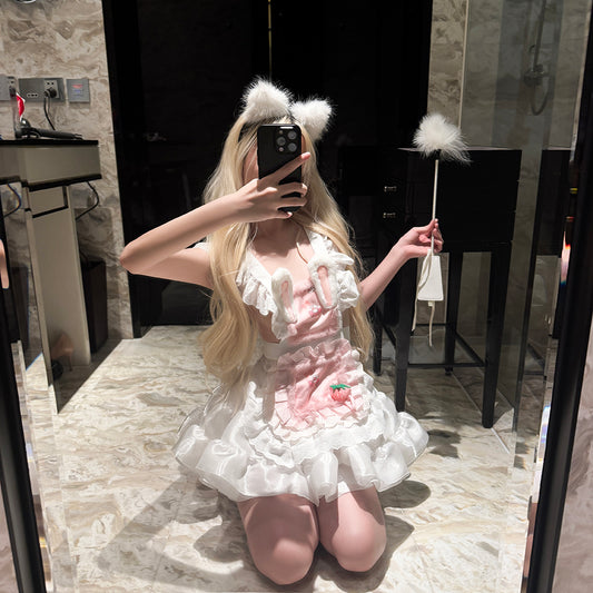 「Sweet Bunny」Pure Desire Maid Bunny Ear Sexy Uniform Set